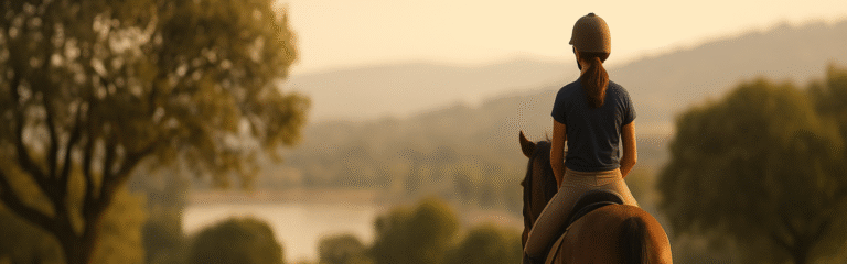 Temporada perfecta para un paseo a caballo